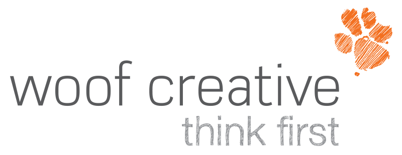 woof creative | think first - logo