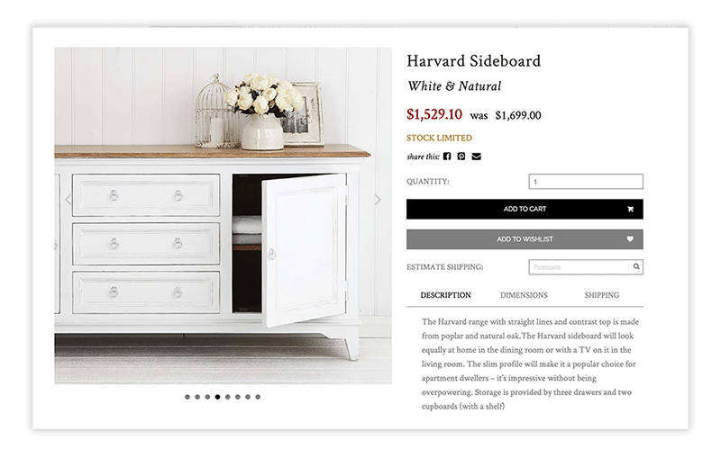 Provincial Home Living - stock limited item