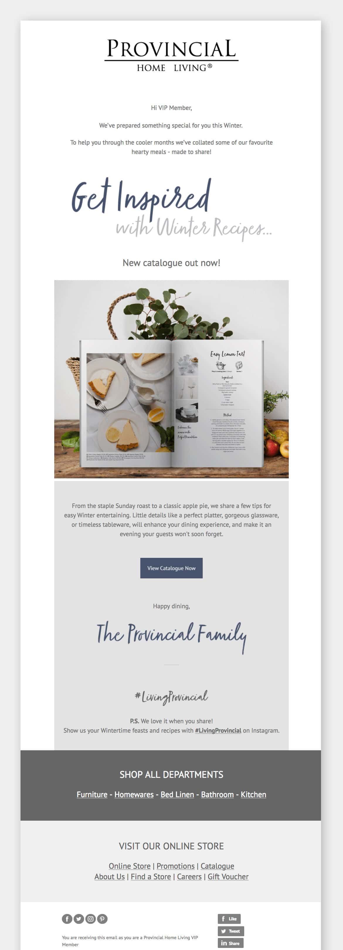 Provincial Home Living - eDM: Get Inspired