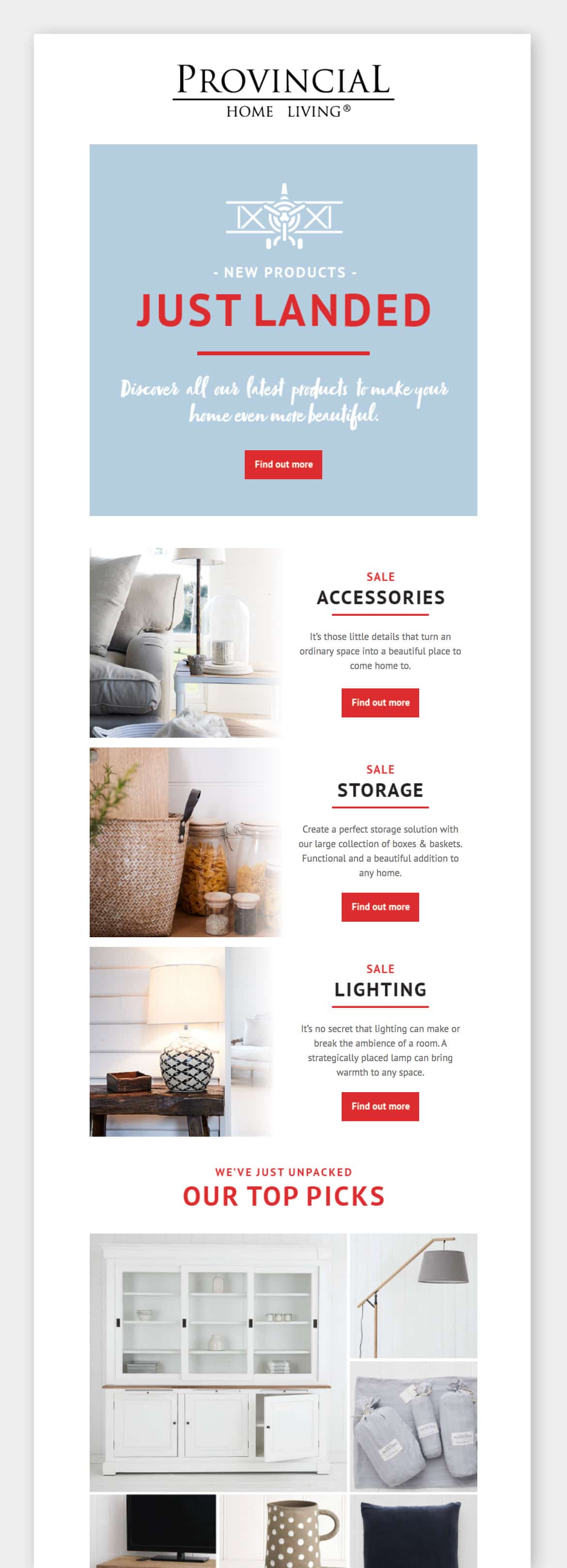 Provincial Home Living - eDM: Just Landed!