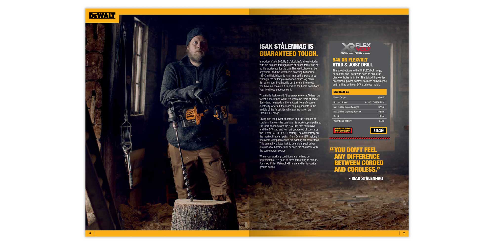 DeWALT - Catalogue spread