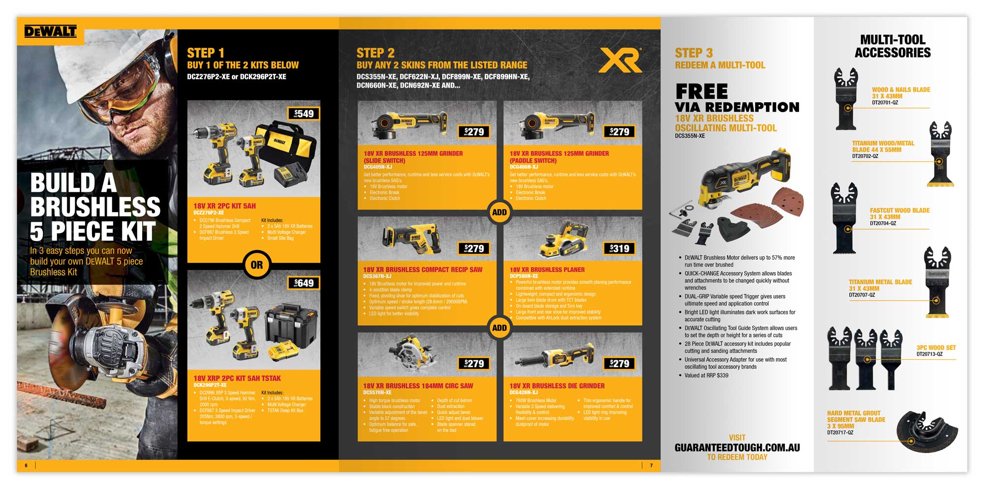 DeWALT - Catalogue spread